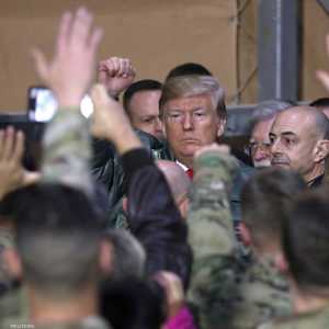 ترامب قام بزيارة مفاجئة للقوات الأميركية بالعراق في ديسمبر