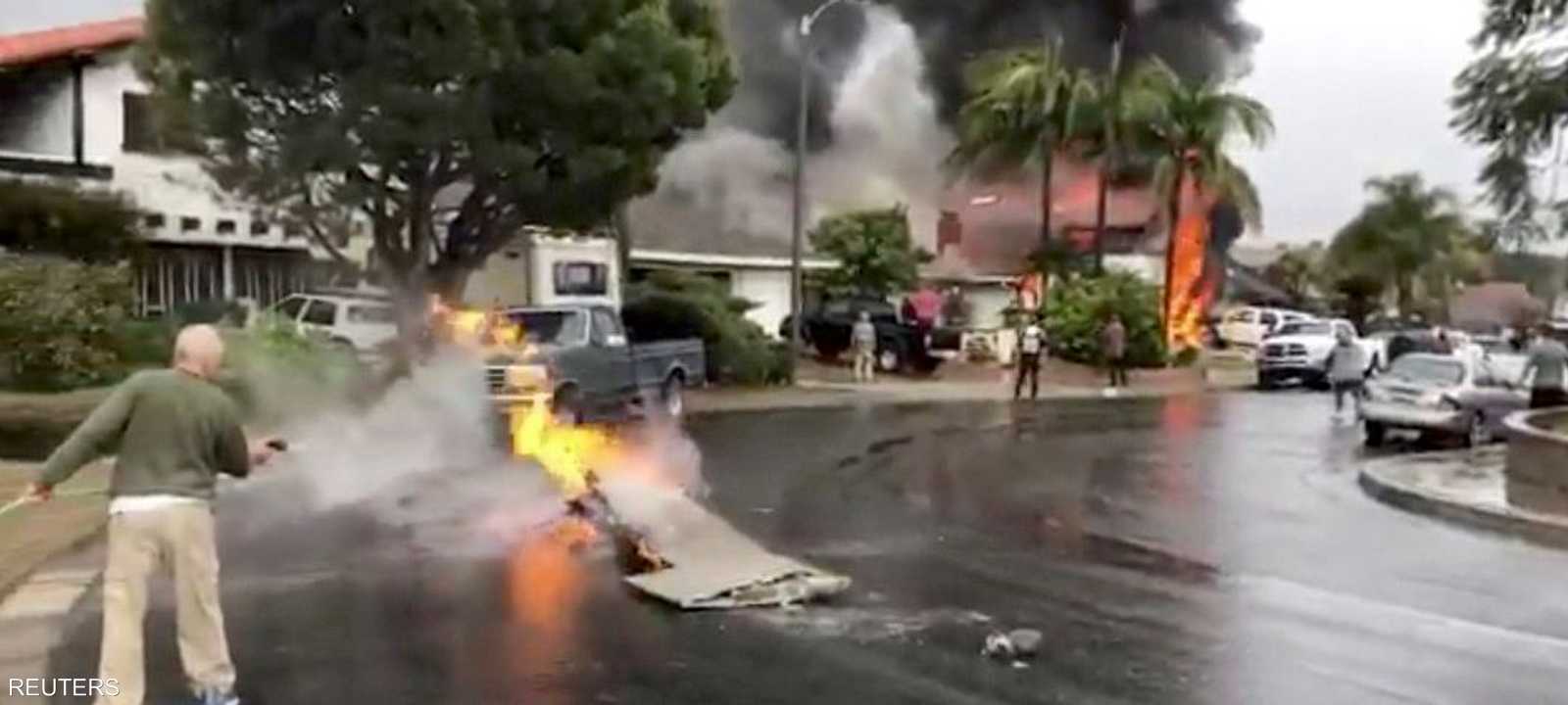 دقائق بعد الحادث "المرعب"