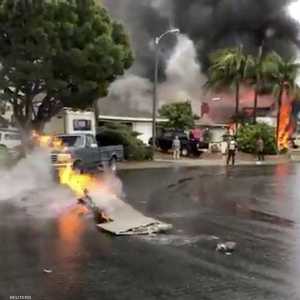 دقائق بعد الحادث "المرعب"