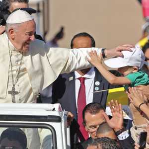 جانب من قداس البابا في أبوظبي