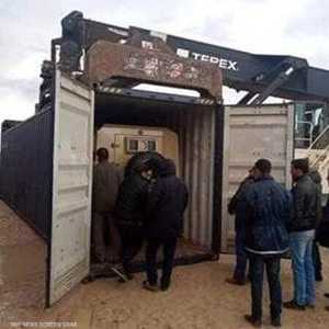 تشمل الشحنة التركية مدرعات قتالية