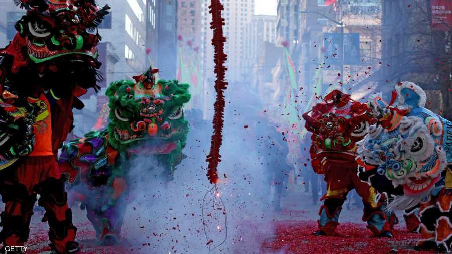 وأقيمت الاحتفالات أيضا في كافة أنحاء جنوب شرق آسيا، فضلا عن الأحياء الصينية الشعبية في لندن وسيدني وفانكوفر ولوس أنجليس وباريس.