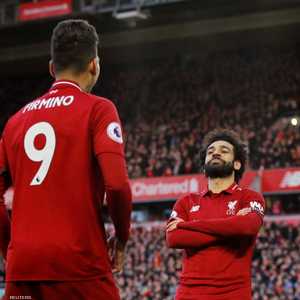 صلاح احتفل بطريقة جديدة مع فيرمينو