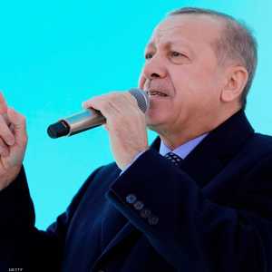 أردوغان خاطب جمعا في أنقرة أمس