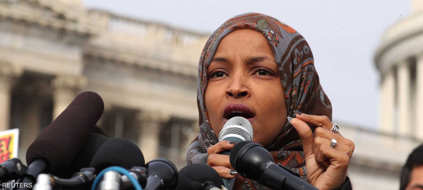 النائبة الديمقراطية الأميركية إلهان عمر