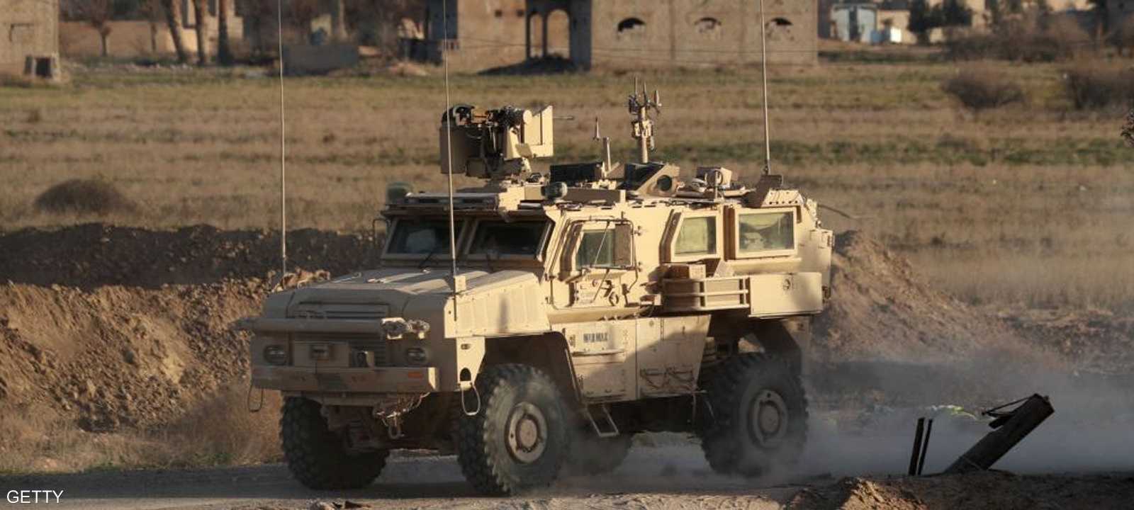 مدرعة أميركية في الباغوز