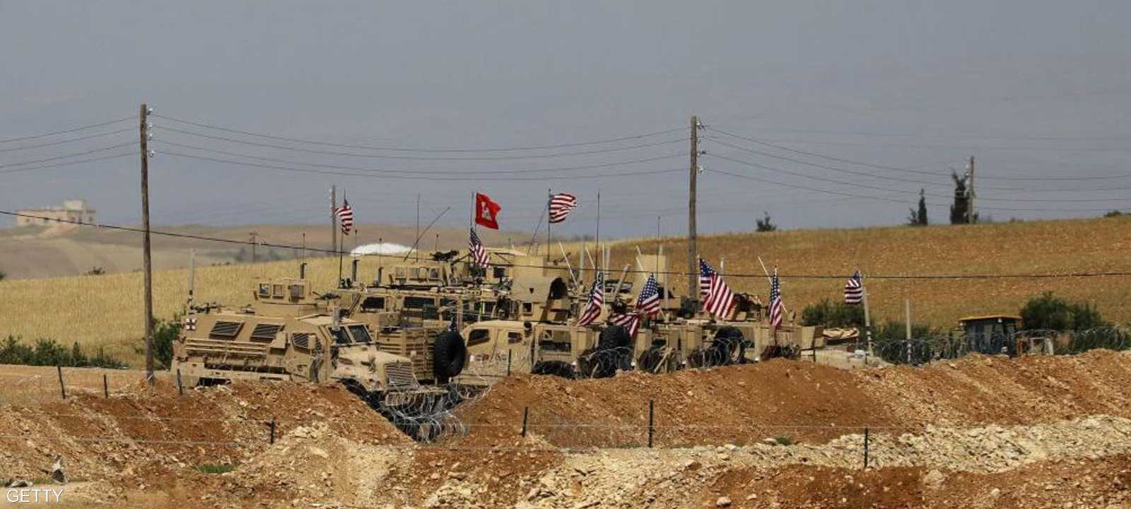 إحدى ثكنات الجيش الأميركي في سوريا