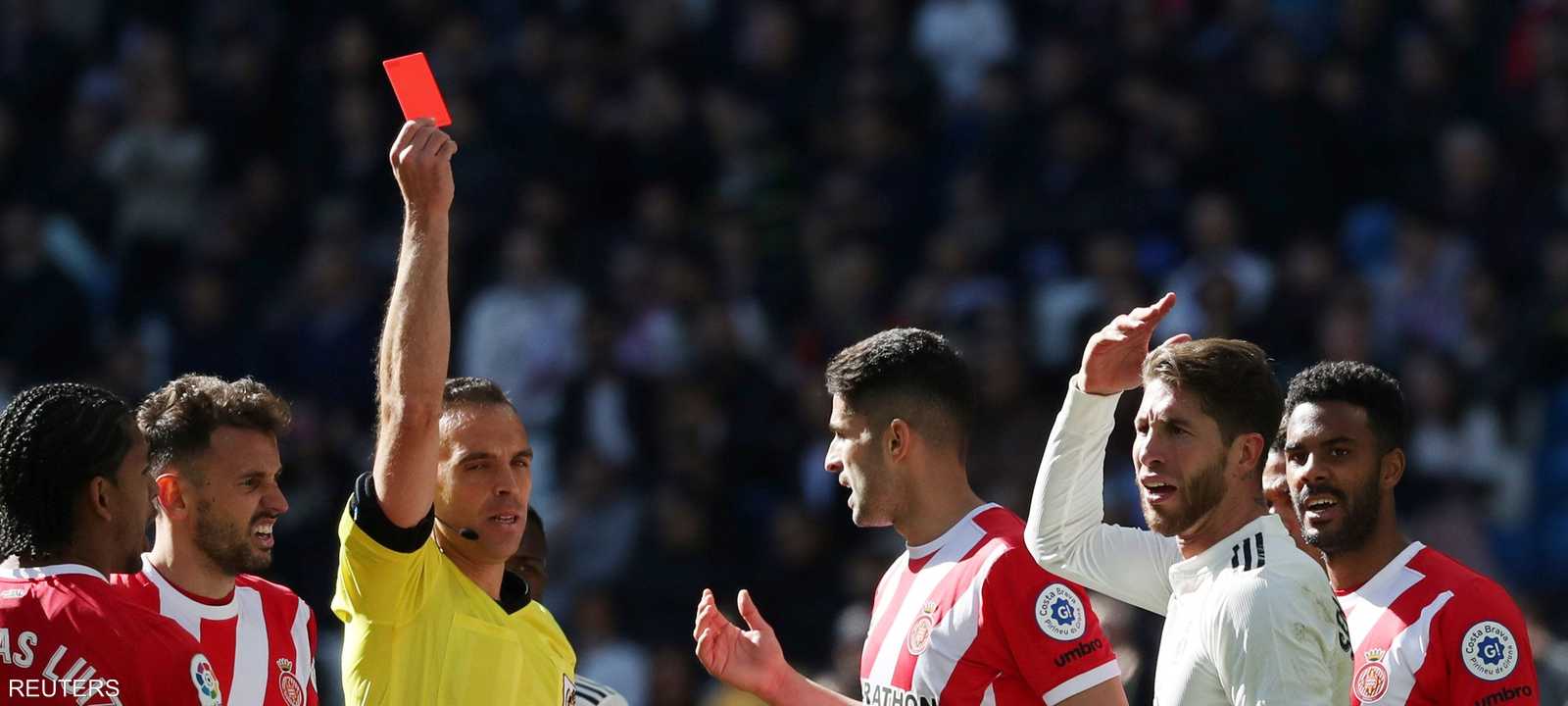 لقطة طرد راموس