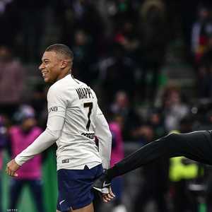 لقطة طريفة من مدرب سان جيرمان مع مبابي