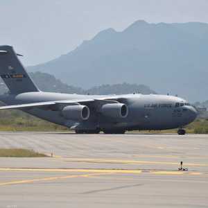 طائرة مساعدات أميركية قرب الحدود الفنزويلية