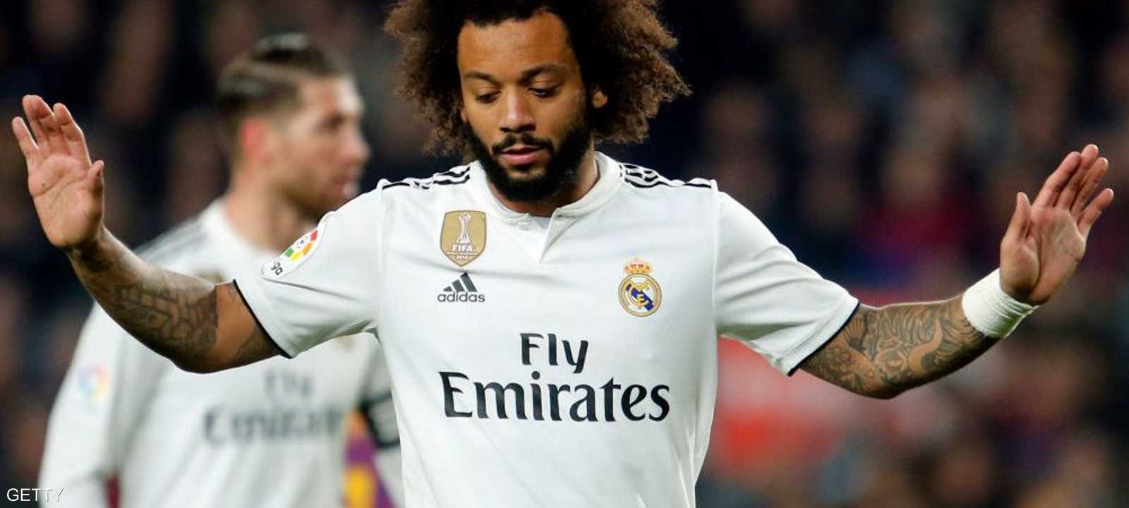 ينتهي عقد مارسيلو مع ريال مدريد في صيف 2022