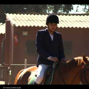 يستعد حاتم بكل عزم للمشاركة لأول مرة في الأولمبياد الخاص