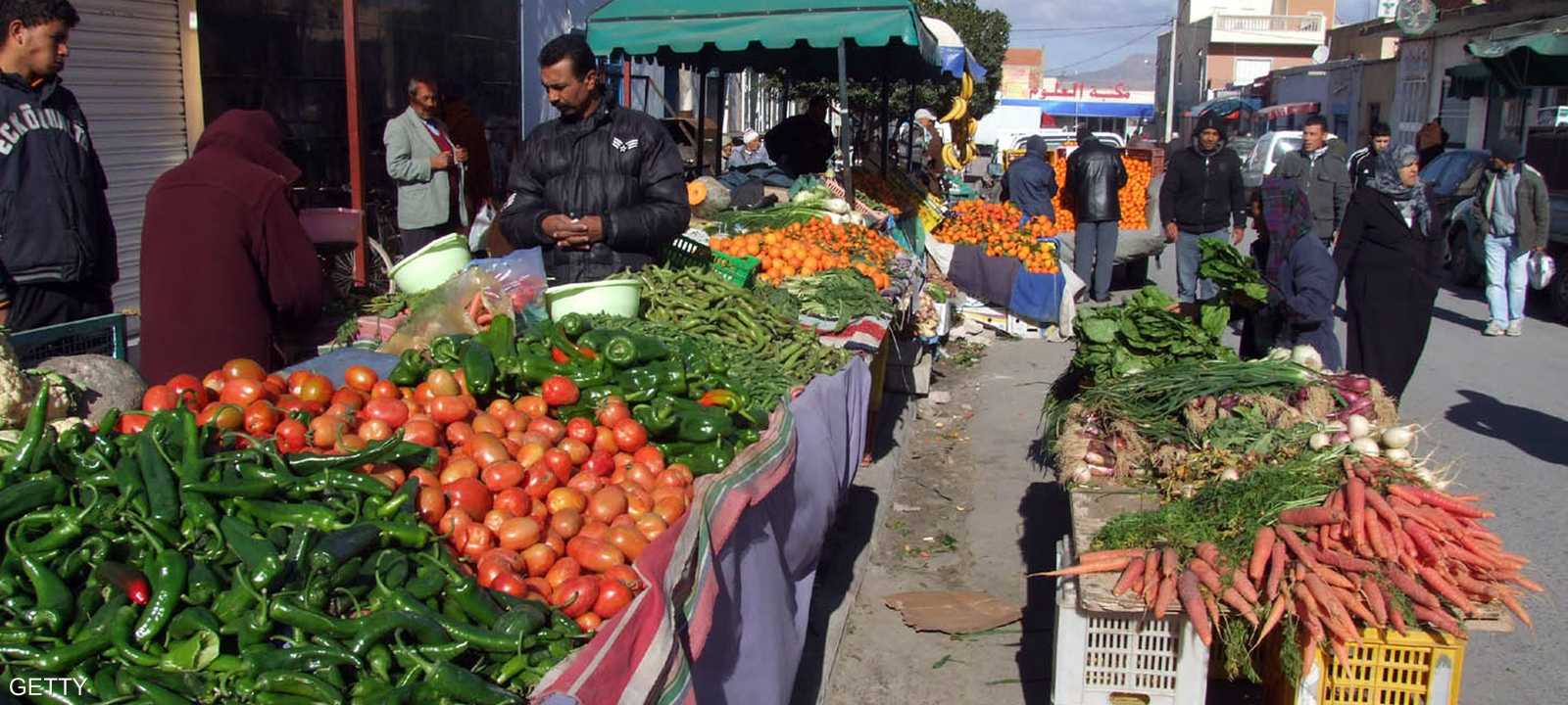 جانب من أحد الأسواق التونسية