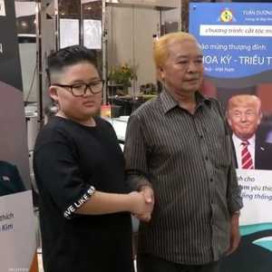 جاءت الفكرة بتقديم تسريحات شعر الزعيمين بدافع المزاح