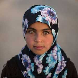 لاجئة سورية بعدسة ناشيونال جيوغرافيك