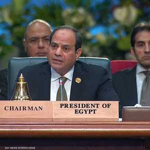 السيسي: ندعو لتعاون أوروبي عربي للحد من الهجرة غير الشرعية