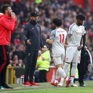 صلاح غادر اللقاء في الدقيقة 79