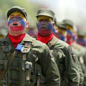 عناصر من الجيش الفنزويلي