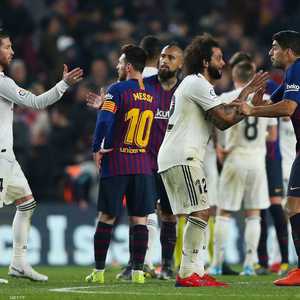 فريقي برشلونة وريال مدريد