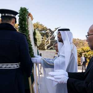 الشيخ محمد بن زايد وصل الثلاثاء إلى كوريا الجنوبية