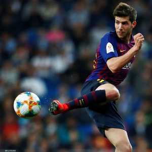 برنابو ولقطة فنية كروية خلال المباراة