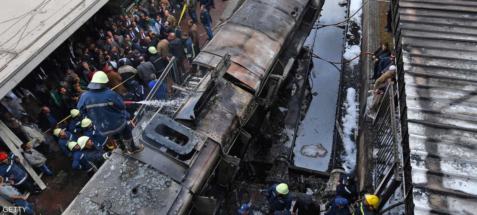 الشجار بين سائقي قطارين أدى إلى سير أحدهما دون سائق