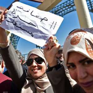 جانب من الاحتجاجات في الجزائر