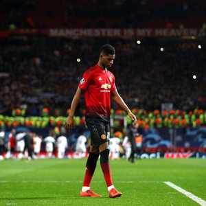 أصيب راشفورد خلال مواجهة ليفربول