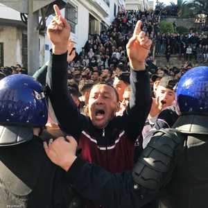 جانب من التظاهرات التي شهدتها الجزائر الجمعة