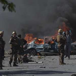 جانب من هجوم سابق في كابول