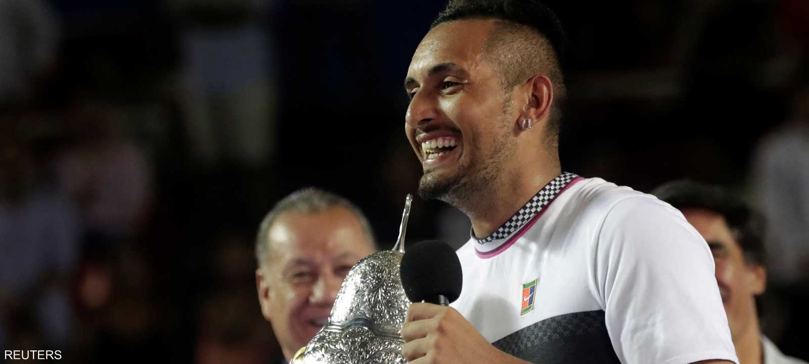 نيك كيريوس.. وفرحة الفوز