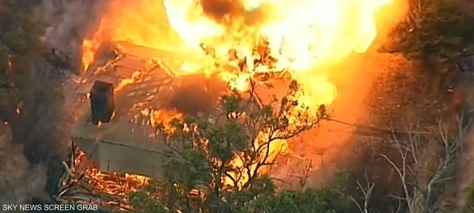 حرائق بسبب الحر - أشيفية