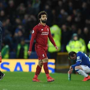 صلاح كان مخيبا أمام أيفرتون