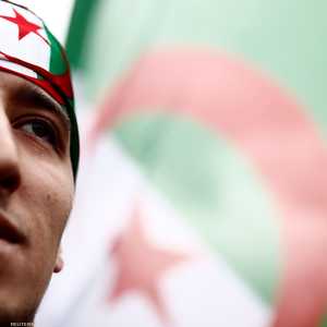أحد المتظاهرين في الجزائر