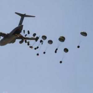 سادس عملية إنزل جوي للتحالف اسناداً لقبائل حجور