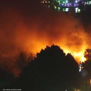 حريق في مركب سياحي بالقاهرة