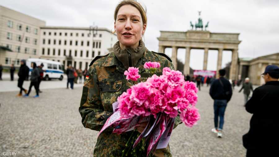 وفي ألمانيا، أعلنت العاصمة برلين اليوم العالمي للمرأة يوم عطلة رسمية