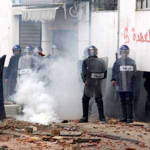 جانب من الاحتجاجات في الجزائر