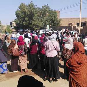 تظاهرة نسائية ضد نظام الحكم في السودان -أرشيف-