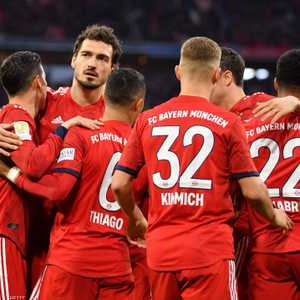 بايرن سجل نصف دستة أهداف في مرمى فولفسبورغ