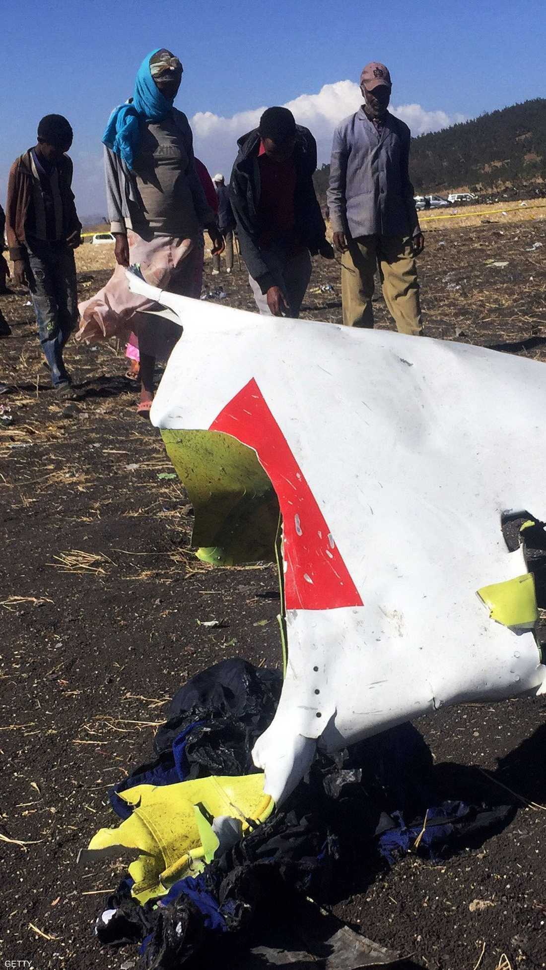 فقد الاتصال بالطائرة بعد 6 دقائق من إقلاعها وسقطت في منطقة تبعد 60 كلم عن العاصمة الإثيوبية أديس أبابا.
