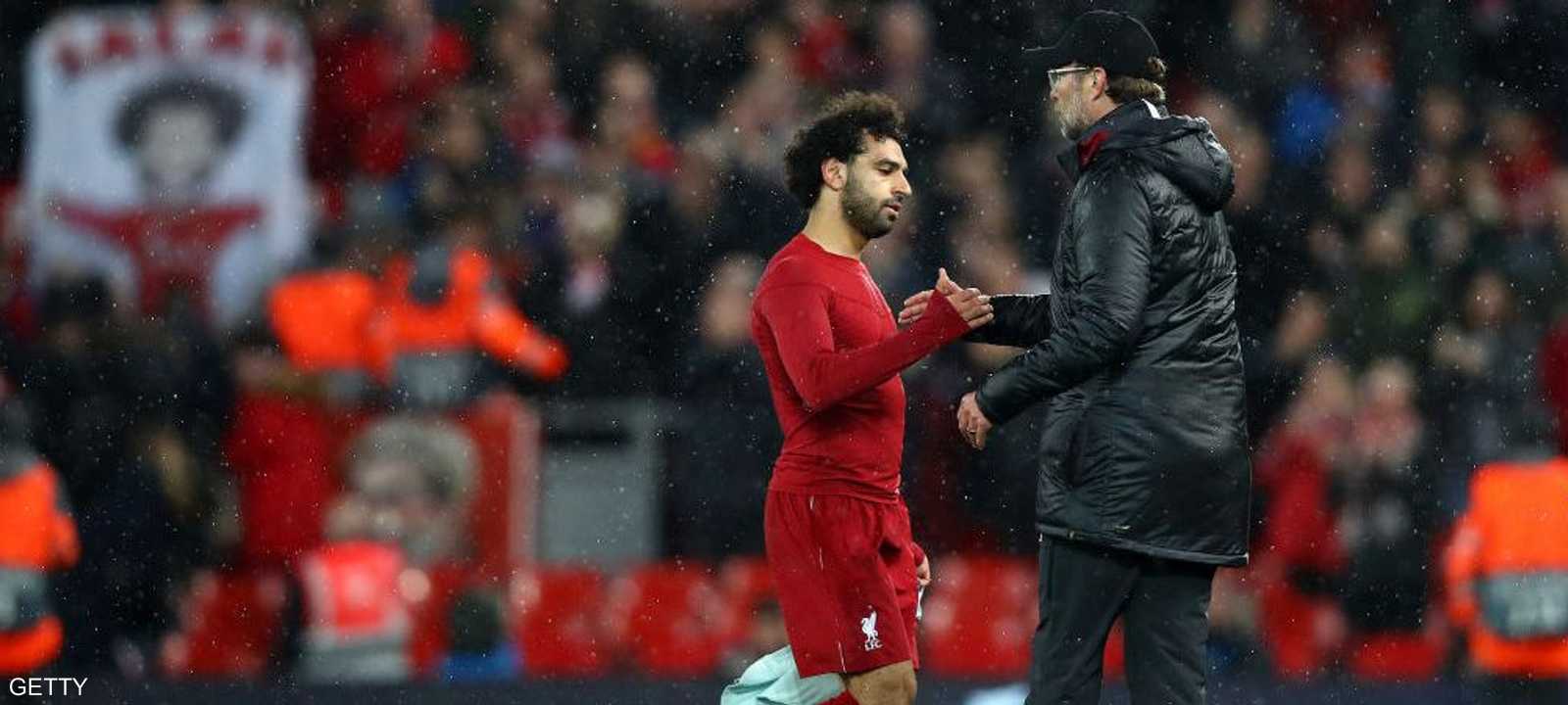 محمد صلاح ويورغن كلوب