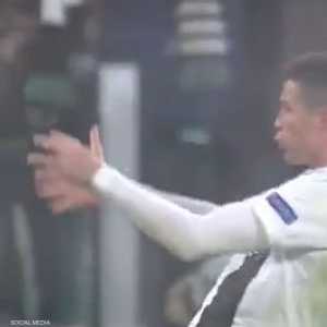 احتفال رونالدو المثير للجدل