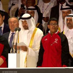 محمد بن زايد يطلق الأولمبياد الخاص للألعاب العالمية