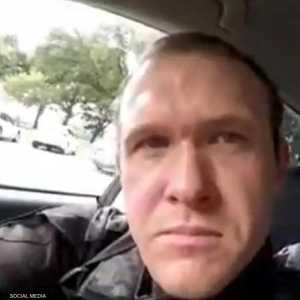 تارانت خلال ارتكاب المجزرة