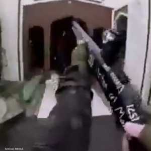 لقطة من لحظة تنفيذ الهجوم