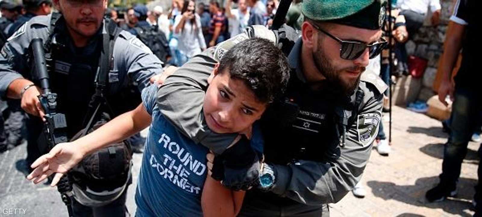 تعتقل إسرائيل نحو ألف طفل فلسطيني في العام- أرشيف