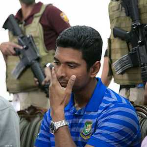 نجم منتخب بنغلادش يتحدث للإعلاميين بعد العودة