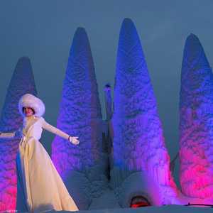 الشتاء القارس لم يمنع السعادة