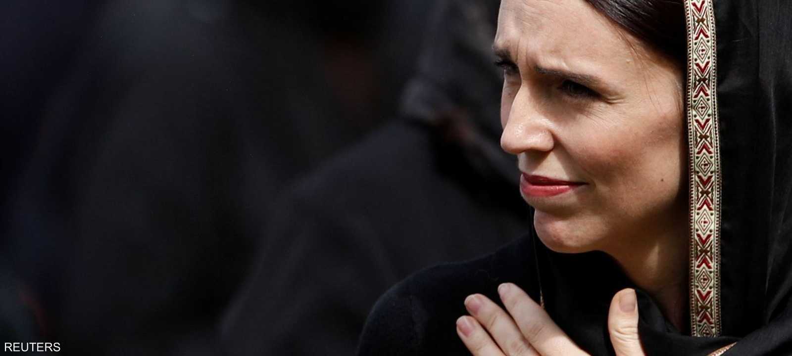 رئيسة الوزراء النيوزلندية حضرت مراسم التشييع